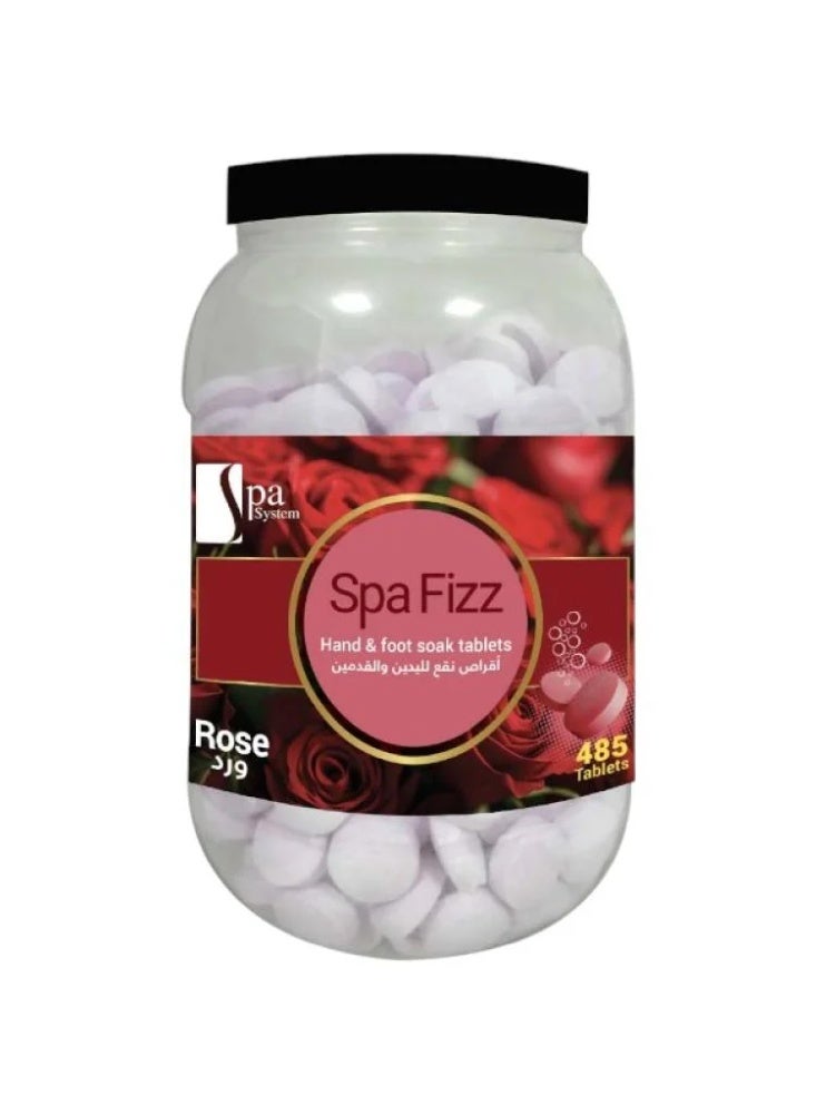 Spa System Rose Fizz Hand & Foot Soak Tablets - 3kg