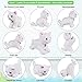 Marsjoy White Plush Cat Stuffed Animal Interactive Cat Robot Robotic Cats Barking Meow Kitten Touch Control Electronic Pet Robot Kitty Toy Animated Cats for Girl Baby Kid - Image 4