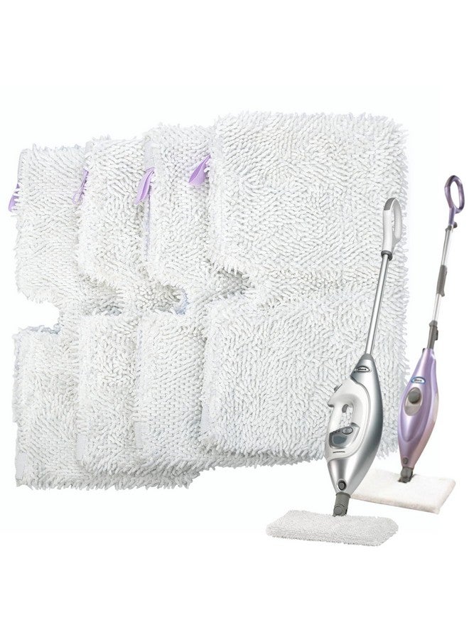 F Flammi Flammi Steam Pocket Mop Replacement Pads for Shark S3500 Series S3501 S3601 S3550 S3901 SE450 S3801CO S3601D S2901 S2902 Steam Pocket Mop, 4 Pack - Image 1