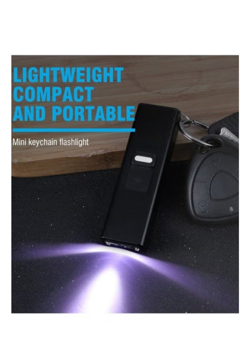 Outdoor LED Keychain flashlight (black) - Image 2