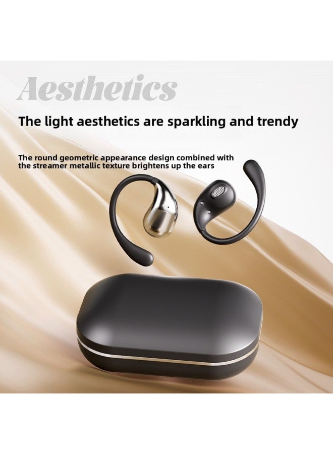 Travel Abroad Study AI Smart Bluetooth Translation Headset Multi-language Translator High Fidelity Bluetooth Translator-Color:Black With One Year Translation - Image 4