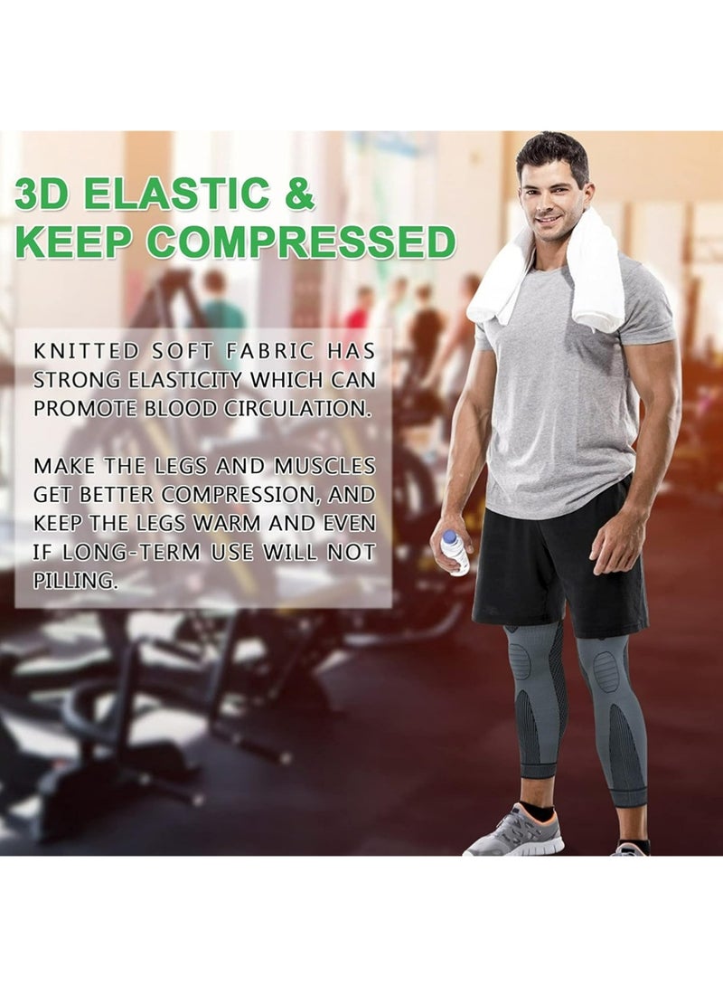 YOUGE Knee Pads, Knee Braces for Knee Pain Women & Men,Sports Protective Gear Knee Compression Sleeves, Knee Support for Meniscus Tear, ACL, Arthritis, Joint Pain Relief,Sport (Pair) - Image 5