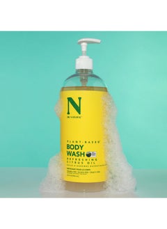 Dr. Natural Body Wash Citrus 32 Oz Moisturizing Body Wash For Dry Skin Pure Plantbased With Organic Shea Butter Hypoallergenic  - Image 5