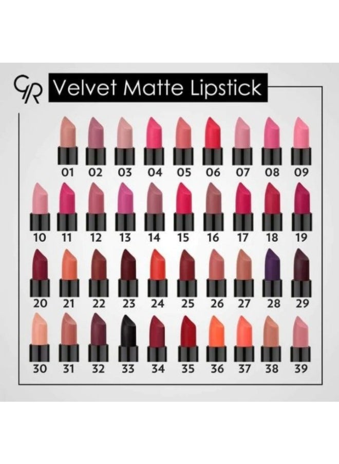 Golden Rose Golden Rose Velvet Matte Lipstick - 01  - Image 4