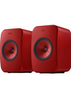 KEF LSX II Wireless HiFi speaker Lava Red