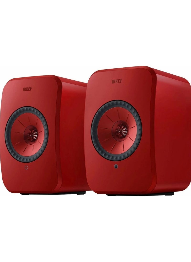 Kef - KEF LSX II Wireless HiFi speaker Lava Red - Image 1