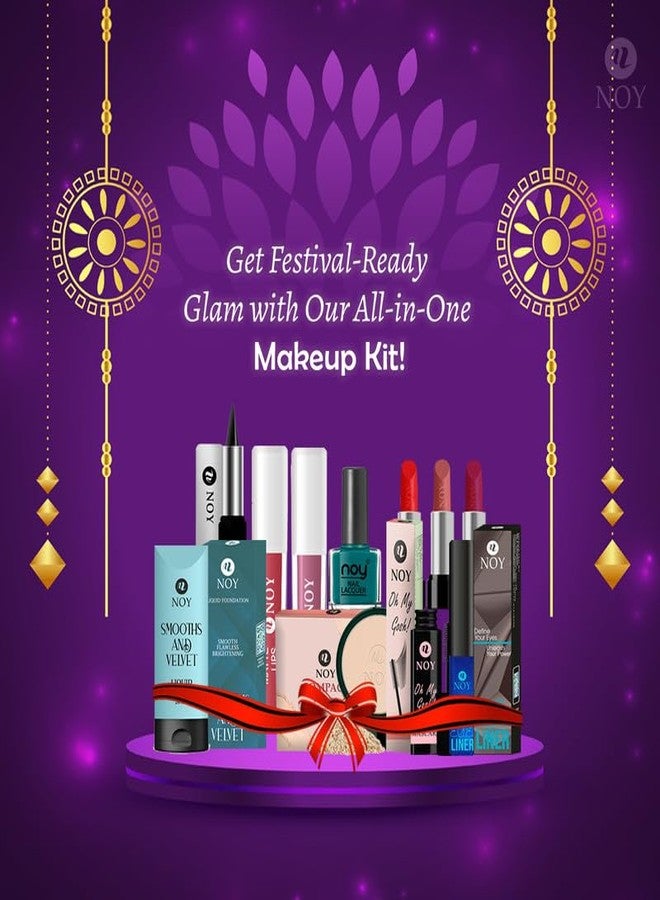 NOY Beauty Pro Makeup Kit Ultimate Beauty Essentials Kit A Well-Curated Assortment of Products for Achieving Flawless, Radiant Looks with Ease #11K459 - Image 4