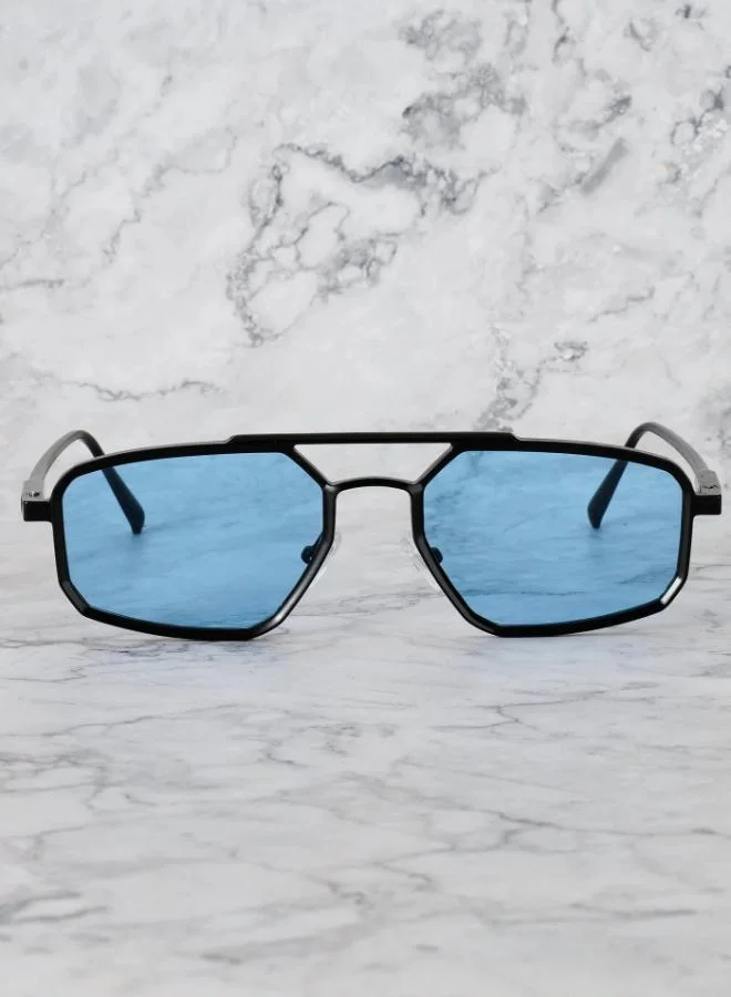 Explicit Poets Explicit Poets Unisex PABLO Black - Blue Stylish Sunglasses, 6EP12