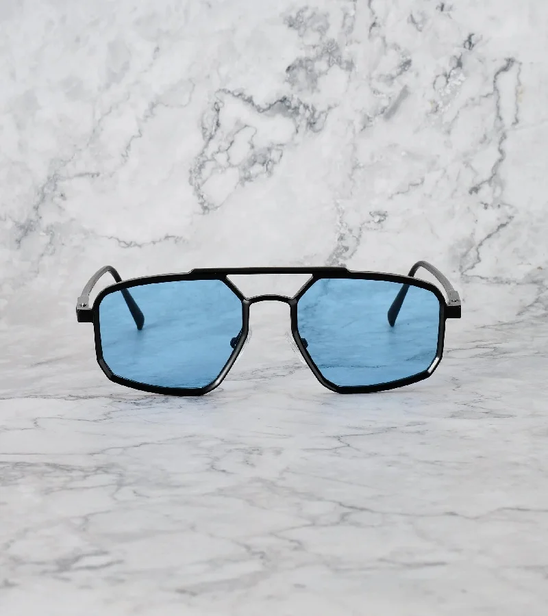 Explicit Poets Explicit Poets Unisex PABLO Black - Blue Stylish Sunglasses, 6EP12