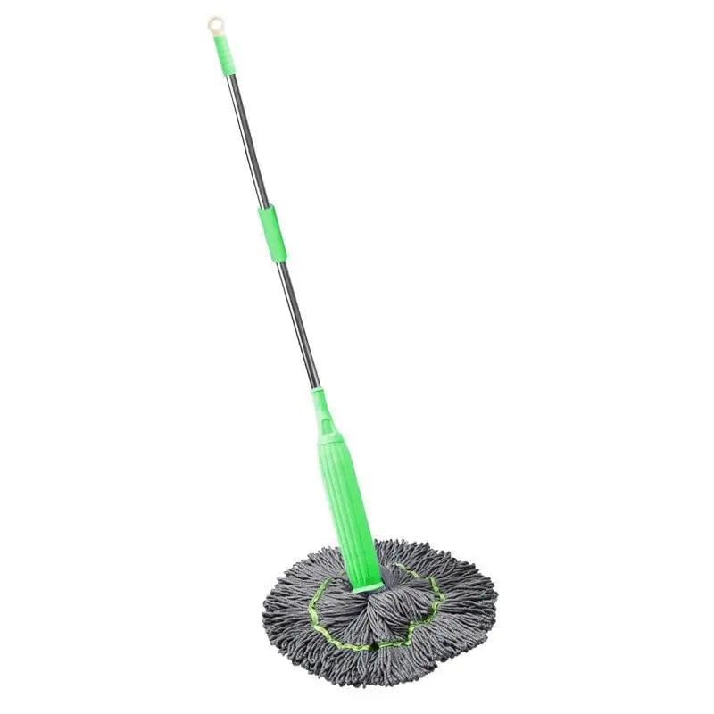 SHREE HANS CREATION 2 in 1 Dehydrated Floor Cleaning Mop | 360 Rotatable Adjustable Spin Round | Self-Wringing Twist | Scratch | Microfiber Ecloth Dry & Wet | Water Absorbent for Bathroom Floor - Image 1