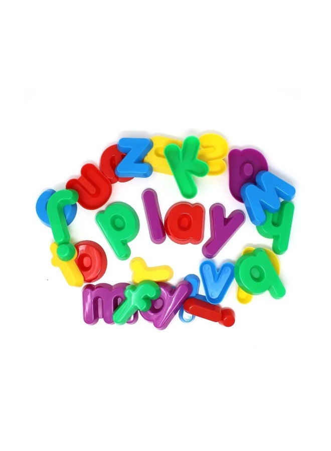 Learning Resources Sand Moulds, Lowercase Alphabet, Set Of 26, Early Literacy & Fine Motor Skills Toy, Tactile Learning, Includes Mesh Storage Bag, Ages 3+ - Image 2