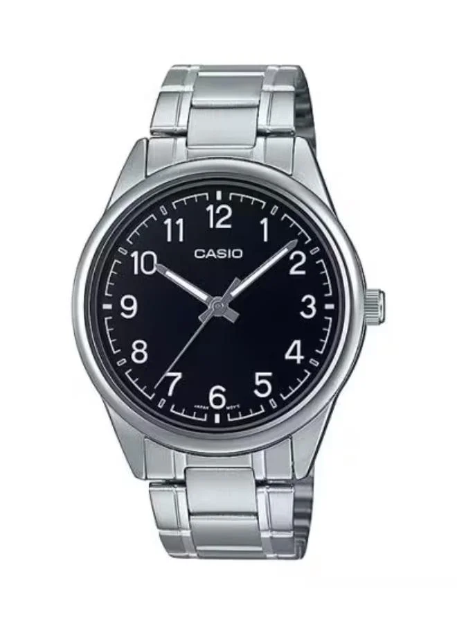 CASIO Men's Analog Display Watch With Silver Stainless steel Strap - MTP-V005D-1B4UDF