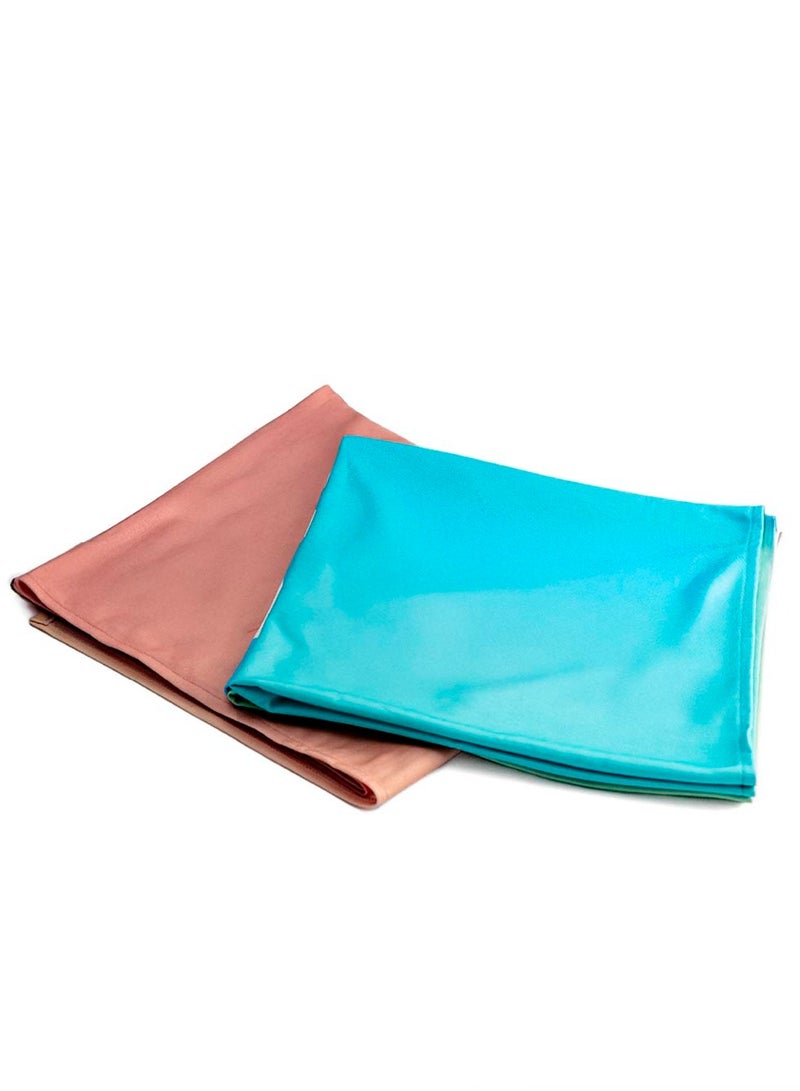 More cottons Ombre Beach Please Towel Material: Microfiber Size: 60×180 cm Lightweight and quick-drying GSM: 430  - Image 2