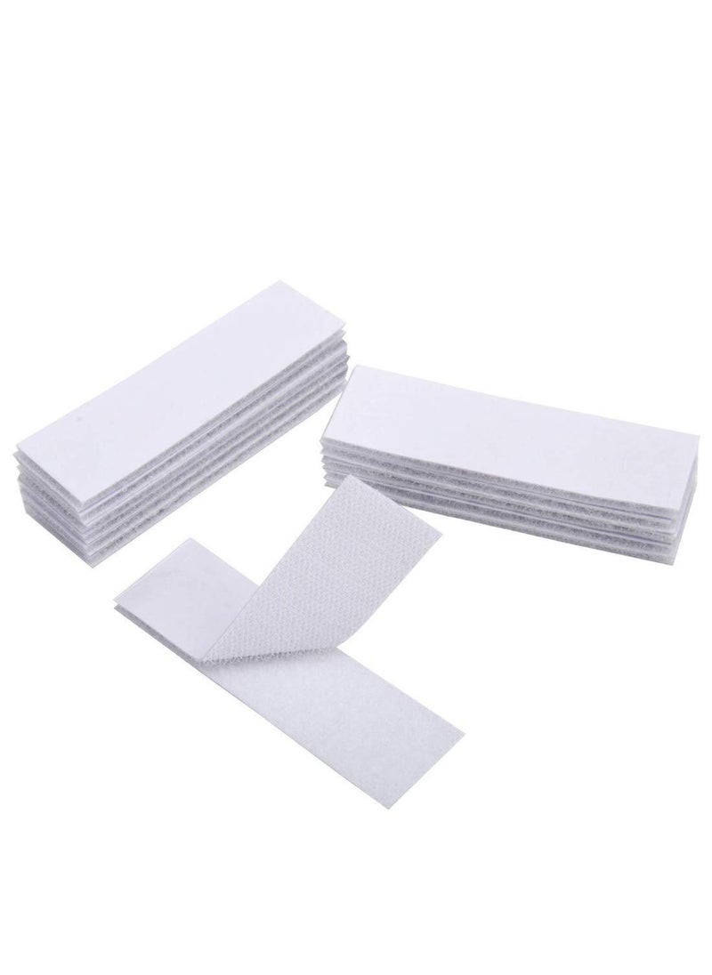 DIY Crafts - DIY Crafts Pack 120 Pcs, Hook & Loop Tape, Double Sided Sticky Hook & Loop Tape Strong Adhes (Pack 120 Pcs, Hook & Loop Tape) - Image 1