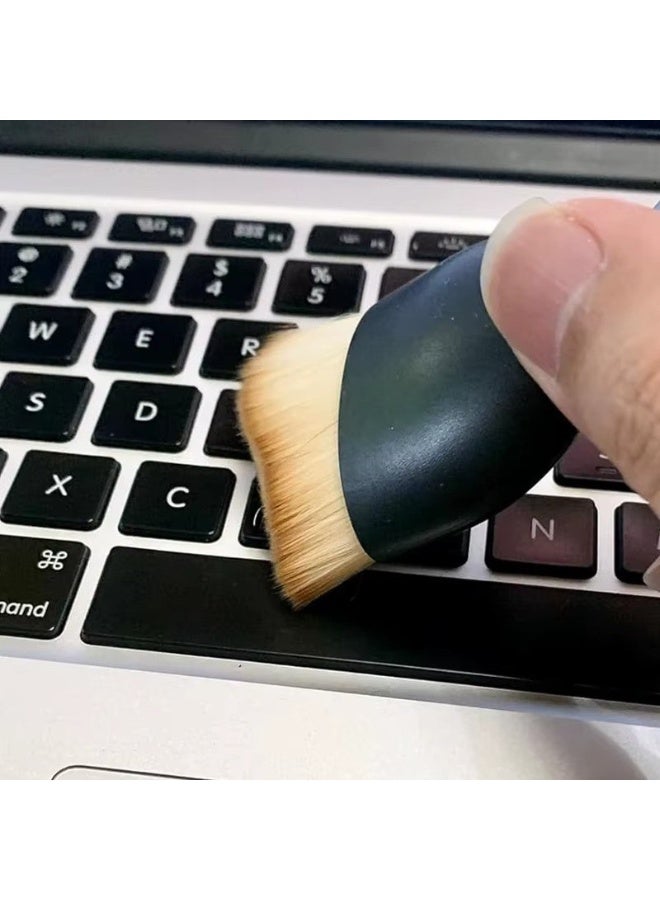 This cleaning brush for tight spaces will reach every corner and crevice in your car or home.  Its soft, thick bristles protect and polish surfaces, and it easily reaches air vents, keyboards, and cameras. - Image 2