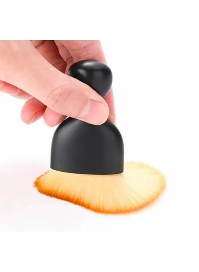 This cleaning brush for tight spaces will reach every corner and crevice in your car or home.  Its soft, thick bristles protect and polish surfaces, and it easily reaches air vents, keyboards, and cameras. - Image 4