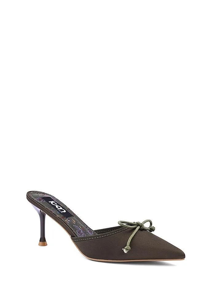 IconStyle  Womens pointed toe heeled mules for Women | Best Price UAE