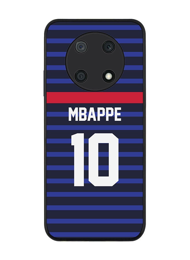 Stylizedd Rugged Black edge case for Huawei nova Y90 Slim fit Soft Case Flexible Rubber Edges Anti Drop TPU Gel Thin Cover - Football Team - France Player Name - Mbappe - Image 1