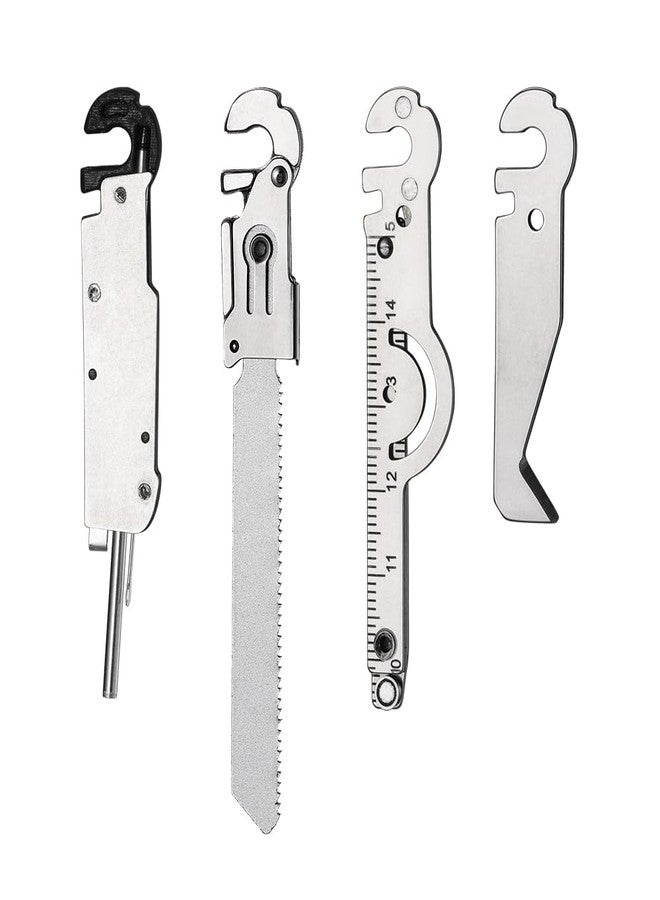 Roxon FT07 Bulid Your Own Multitool - FLEX Implements Tools Accessories Set (Box Cutter, Ruler & Magnetic grabber, Pen & Tweezers & Needle, T Shank Adapter) - Image 1