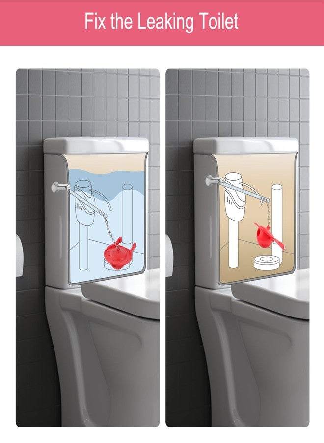 Hibbent Large 3-Inch Toilet Flapper Replacement Compatible with TOTO flapper Model G-Max, THU138S, THU175S and THU331S- Oversized Sealing and Easy to Install - Image 4