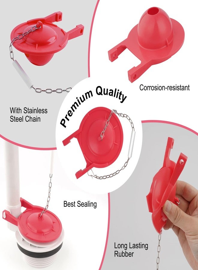 Hibbent Large 3-Inch Toilet Flapper Replacement Compatible with TOTO flapper Model G-Max, THU138S, THU175S and THU331S- Oversized Sealing and Easy to Install - Image 3