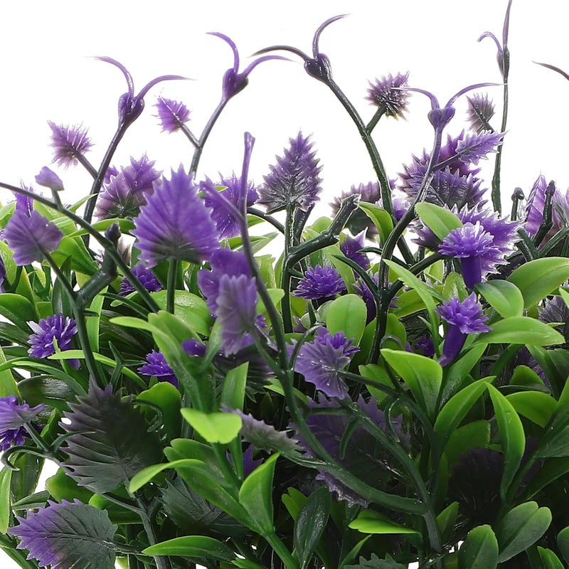 Modern versatile shape MAGICLULU Artificial Flower Bonsai with Pot, Purple Faux Potted Plant, Lifelike Plastic Tabletop Plant Decoration for Home and Office Summer Décor Intra-city fast distribution Strong durable raw material Scheduled warehouse deliver Market mainstream color picks Simplified versatile design Flexible usage build Systematic nationwide ship All condition fit Wet anti slip Temp resistant KSA local stock Gulf climate tested upgraded quality Stain resistant In-house warehouse packing Cost saving user oriented build Anti slip Quick use-switch compatible build Year round in stock All-season available stock Easy hand assemble compatible Various color options Natural tone color options Local inventory listed item Most item matching trendy design - Image 3