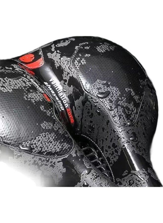 CAVALRY Bicycle Seat Cushion, Mountain Bike Shock-Absorbing Seat, Thickened Foam Saddle, Dynamic Bike Universal Seat, Comfortable Cushion, Cycling Equipment Accessories - Image 1