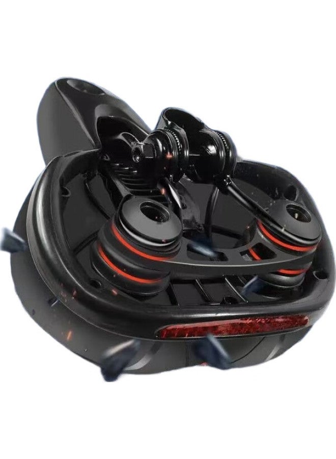 CAVALRY Bicycle Seat Cushion, Mountain Bike Shock-Absorbing Seat, Thickened Foam Saddle, Dynamic Bike Universal Seat, Comfortable Cushion, Cycling Equipment Accessories - Image 2