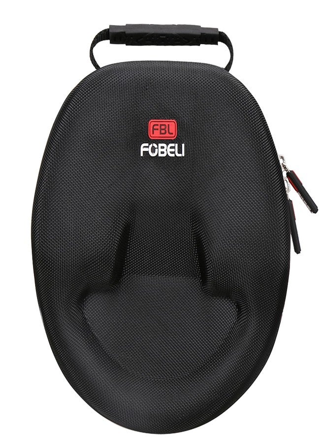 FBLFOBELI حافظة سماعات الرأس FBLFOBELI متوافقة مع JBL و Beats و Sony و Soundcore Anker و Raycon و TOZO و KVIDIO و SteelSeries و Logitech و Bose و Audio-Technica و Sennheiser و Skullcandy، أسود + رمادي - Image 4
