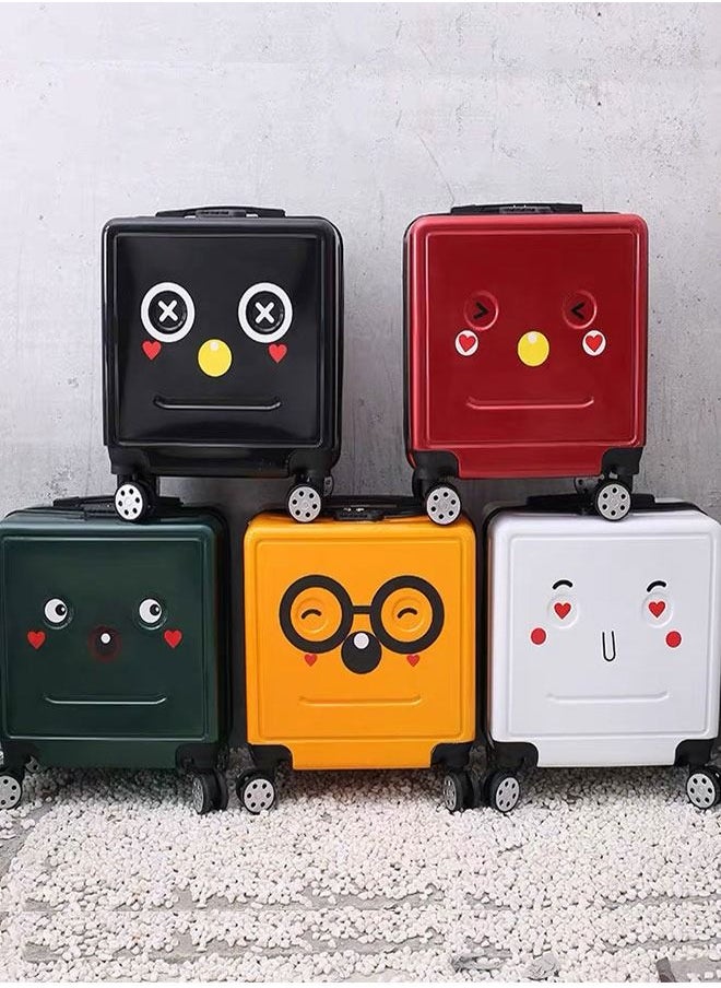 GoldenLike - Kids Luggage Children Travel Suitcase 20 Inch Cartoon Rolling Trolley Case with Wheels Children's Carry on Luggage for Boys Girls Travel and School - Image 1
