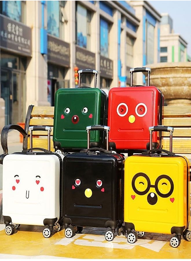 GoldenLike - Kids Luggage Children Travel Suitcase 20 Inch Cartoon Rolling Trolley Case with Wheels Children's Carry on Luggage for Boys Girls Travel and School - Image 1