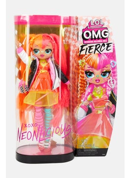 MGA OMG Fierce Neonlicious Fashion Doll, Pink Combo  - Image 1