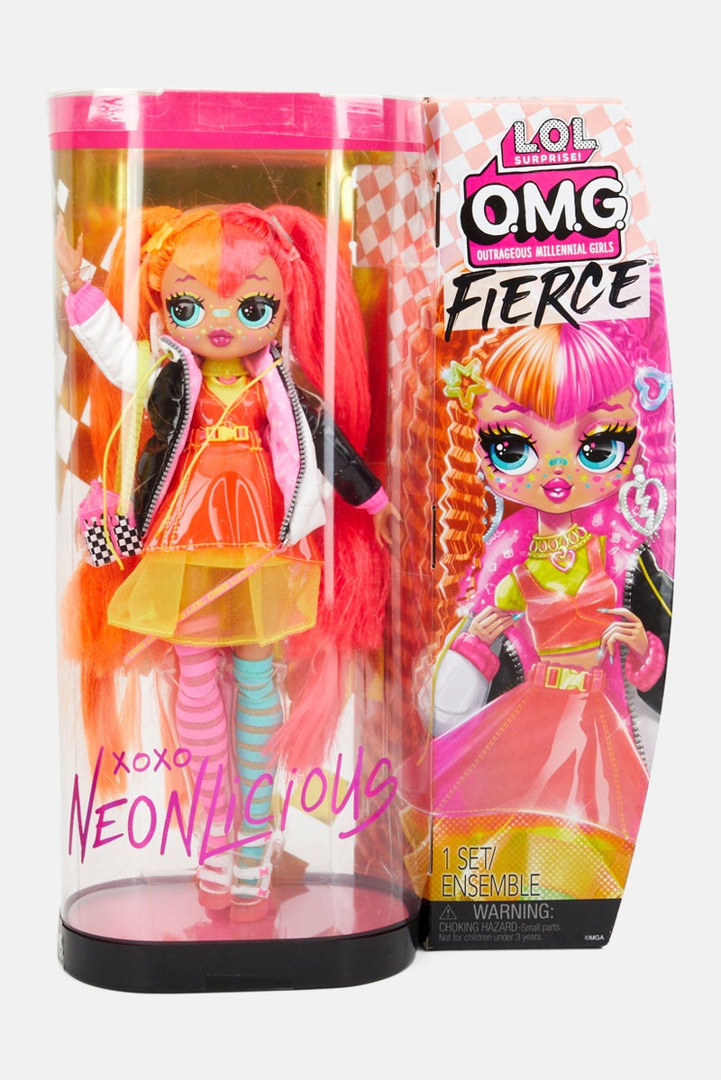 MGA دمية الموضة OMG فيرس نيونليشس، مجموعة وردية - Image 1