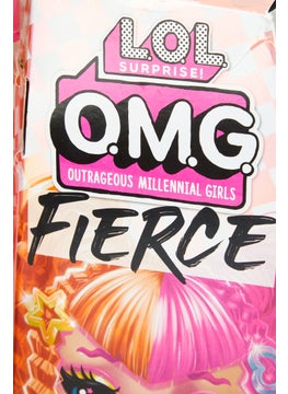MGA OMG Fierce Neonlicious Fashion Doll, Pink Combo  - Image 4