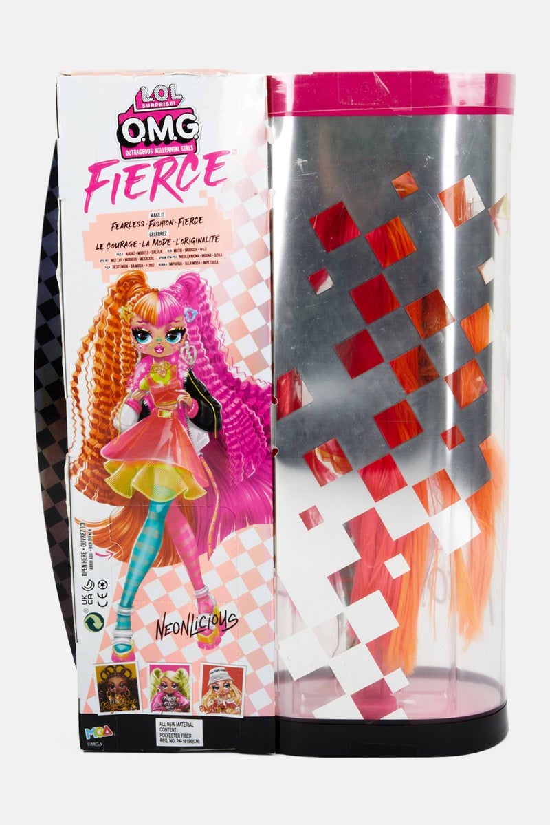 MGA دمية الموضة OMG فيرس نيونليشس، مجموعة وردية - Image 3