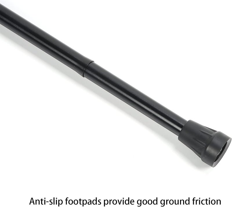 klarako Walking Cane, Foldable Cane Folding Walking Cane with Light, Lightweight Adjustable Elderly Hand Walking Standing Non-Slip Stick for Elderly Men and Women - Image 5