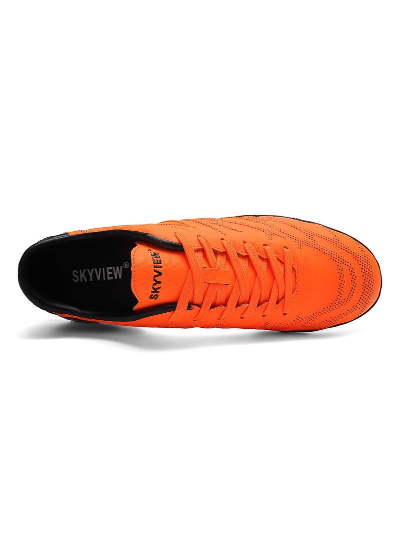Sky View Men's Indoor Outdoor men women unisex Soccer Shoes Cleats Low-Tops Lace-Up Non-Slip IC/IN sole Sports Athletic ProfessionalBreathable football sneakers  - Image 5