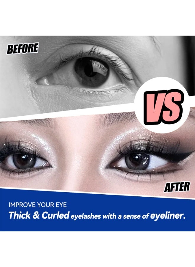 D'AMMA'N 6D Natural Individual Lashes – Easy DIY Lash Extensions for Beginners, Soft Lightweight & Natural Effect - Image 5