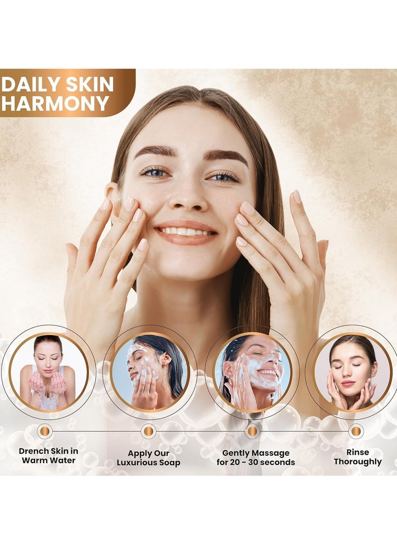 KOJIC ACID Kojic Acid Soap Dark Spot Remover, Natural Soap Bars with Turmeric, Vitamin C, Retinol & Collagen, Face & Body  - Image 5