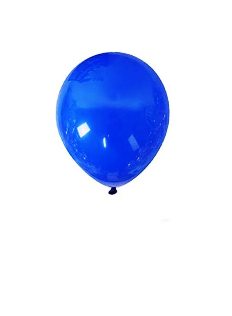 PARTY FUN Metallic Balloon 12 Inch Blue Color 40 Pcs  - Image 2