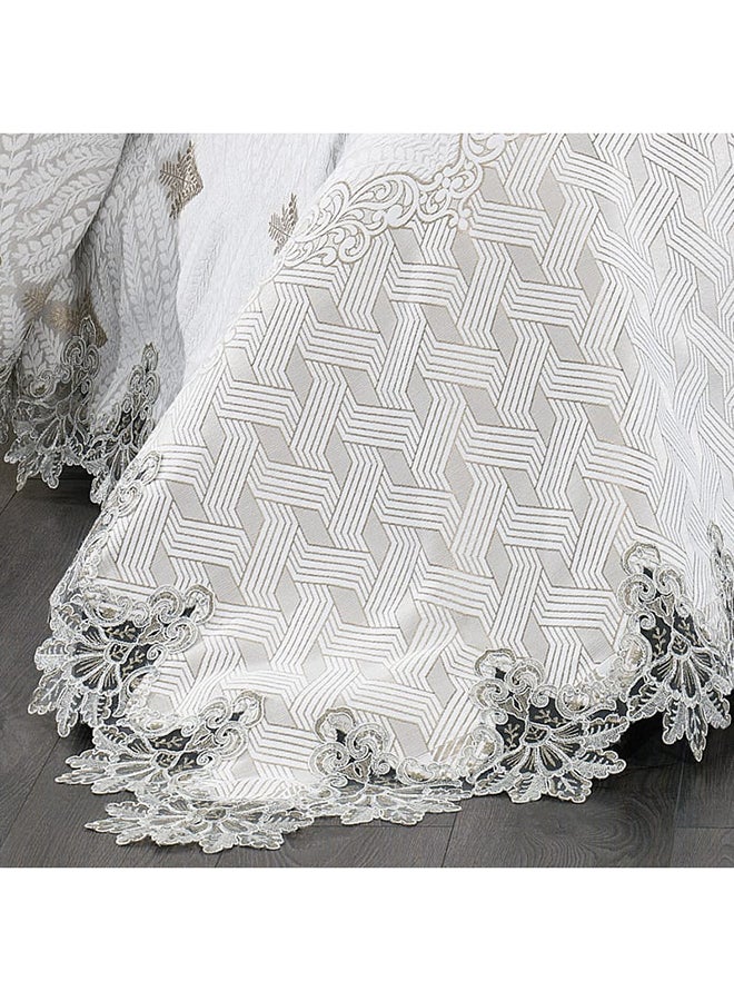 كرز لنن فيونا | غطاء سرير عرايسي 6 قطع - Image 2