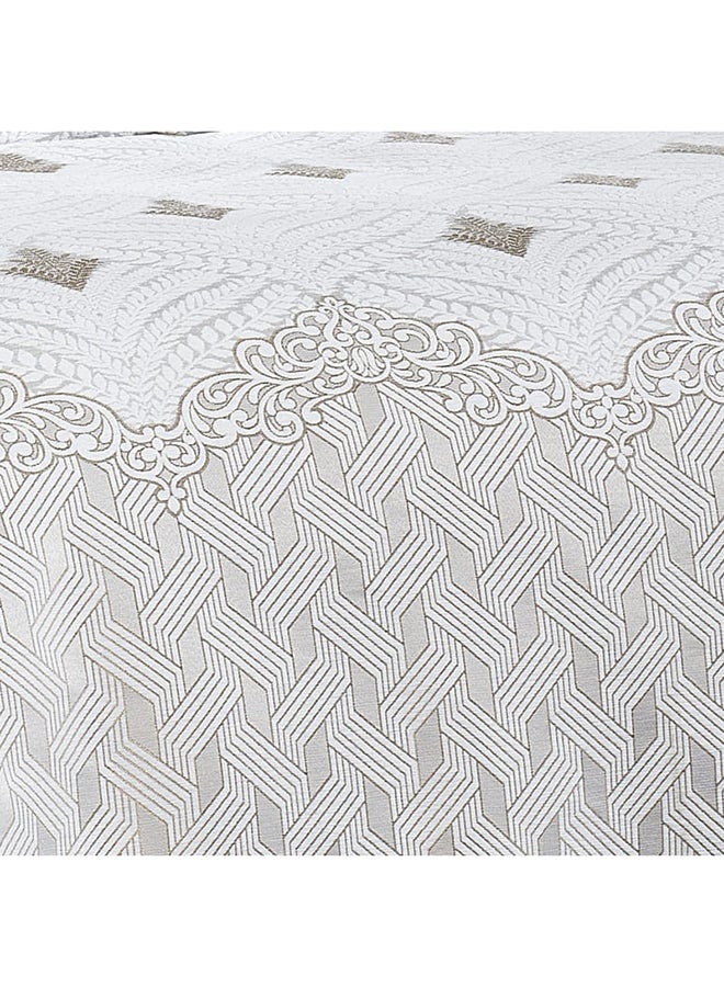 كرز لنن فيونا | غطاء سرير عرايسي 6 قطع - Image 4