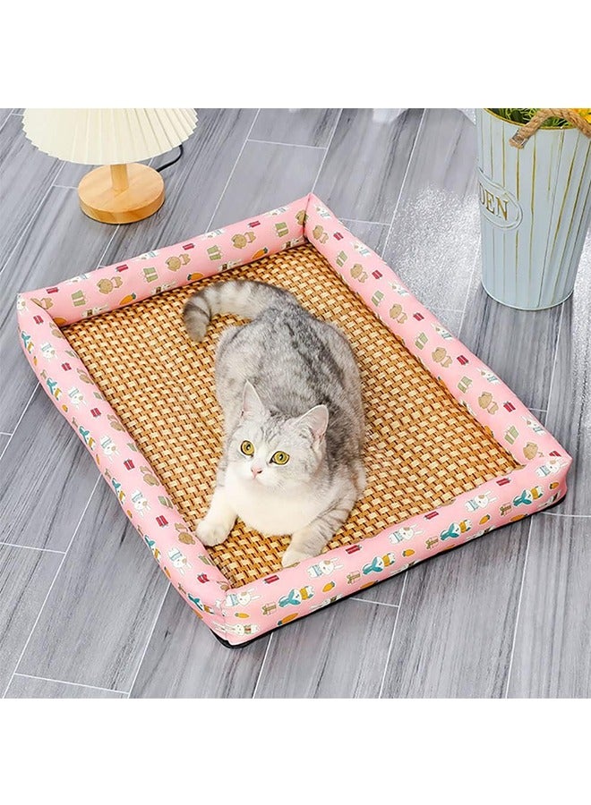 حصيرة تبريد للكلاب بساط تبريد صيفي للقطط والكلاب الصغيرة بارد ومريح وقابل للتنفس 30 × 40 سم - Image 1