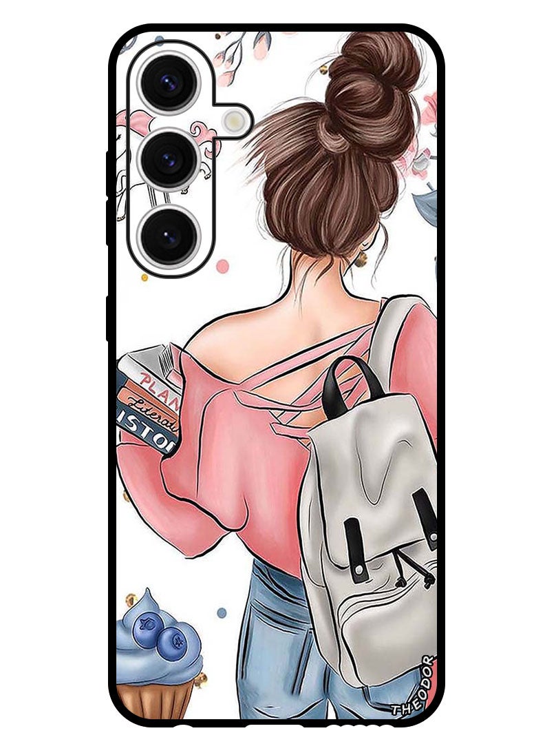 Theodor Protective Case Anti Scratch Shock Proof Bumper Cover For Samsung Galaxy S24 Plus School Girl - Image 1