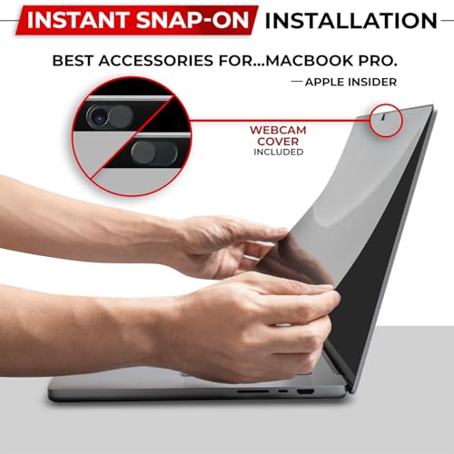 SightPro Magnetic Privacy Screen for MacBook Air 13 Inch (2018, 2019, 2020, 2021, M1) Removable Laptop Privacy Filter Shield and Protector - Image 3