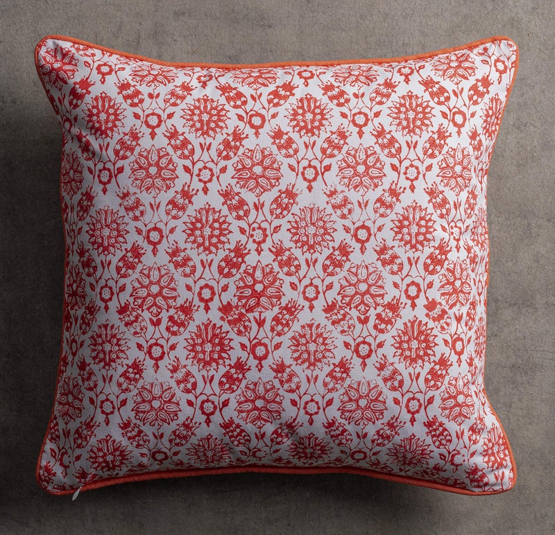 ميزون دي هيرمين Maison D 'Hermine Devinative Palow Cover 100 ٪ Cotton 18 inch × 18 بوصة مربعة مربع أغطية قابلة للغسل مع سحاب غير مرئي لأريكة غرفة نوم Katmandou - Doda - Spring/Summer - Image 2