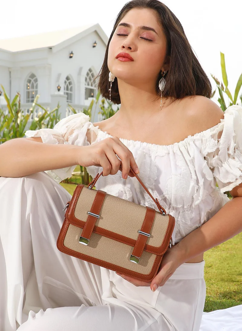 Haute Sauce  The Linea-Block Hand Bag for Women | Best Price UAE