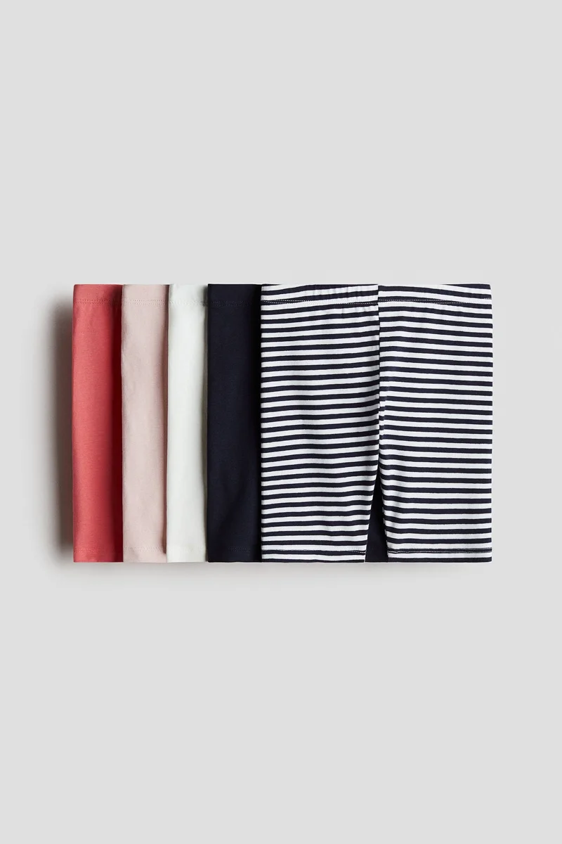 اتش اند ام 5-pack cotton cycling shorts