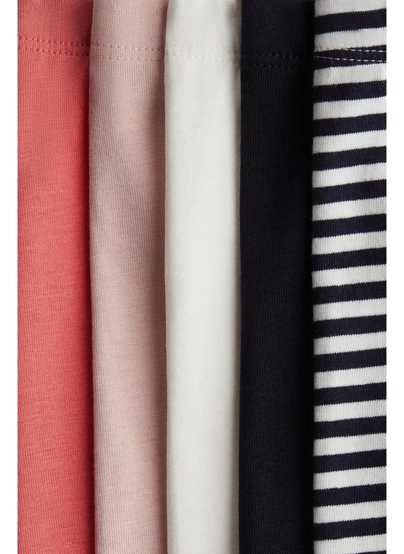 H&M 5-pack cotton cycling shorts
