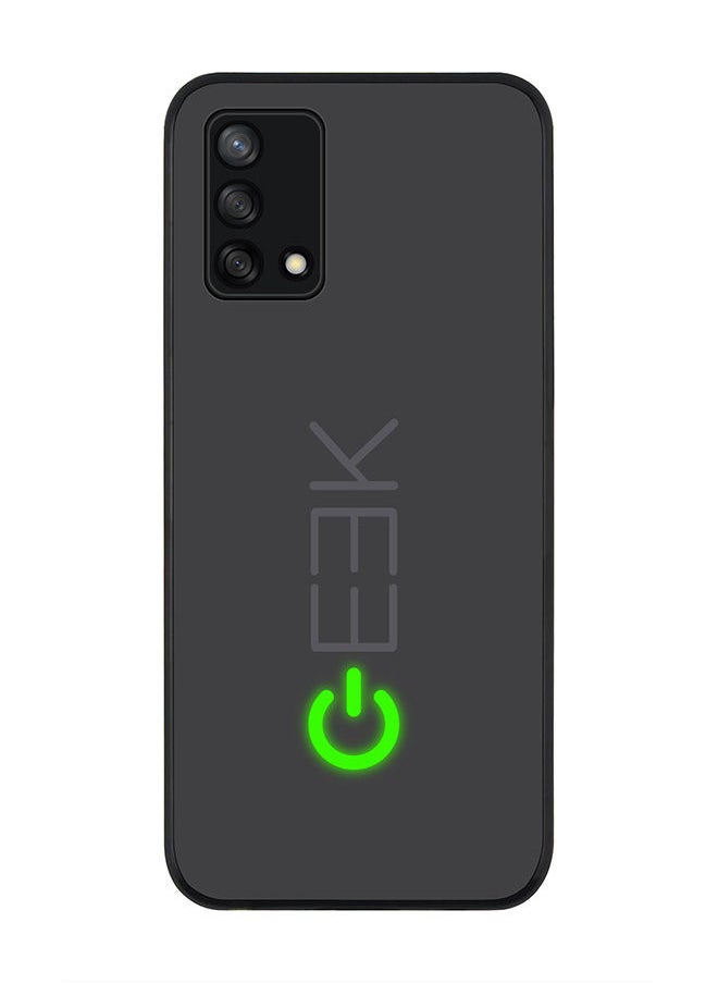 Stylizedd Rugged Black edge case for Oppo A95 4G/Oppo F19 Slim fit Soft Case Flexible Rubber Edges Anti Drop TPU Gel Thin Cover - Geek ON  - Image 1